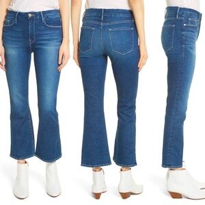 FRAME DENIM Le Crop Mini Boot Jeans size 26